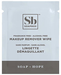Soapbox® Makeup Remover Wipe Packets. 500/case.