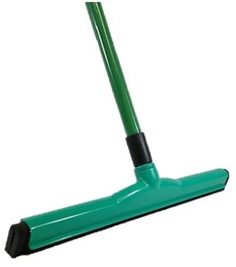 18" Squeegee - 4' FG Handle Green Kit
