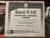 A Picture of product 672-303 Sani-T-10® 12.  No rinse sanitizer. For use with Clean On The Go® , 3-Sink System chemical management dispenser. EPA Reg. #5741-13.  2 Liters.