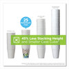 A Picture of product DXE-5320CD Dixie® PerfecTouch® Paper Hot Cups 20 oz, Coffee Haze Design, 25/Sleeve, Sleeves/Carton