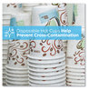 A Picture of product DXE-5320CD Dixie® PerfecTouch® Paper Hot Cups 20 oz, Coffee Haze Design, 25/Sleeve, Sleeves/Carton