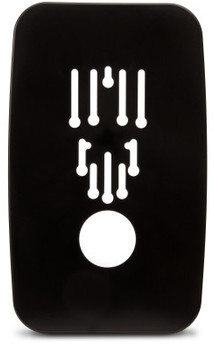 GOJO® Universal Wall Plate. 0.12 X 7.5 X 12.4 in. Graphite.