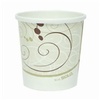A Picture of product 975-787 Dart® Flexstyle® Double Poly Food Containers. 16 oz. Symphony pattern.