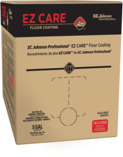 EZ CARE Floor Coating. 5 gal. Fresh scent. 1 bag in box.