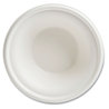 A Picture of product PRK-61285 Perk™ PFAS-Free Compostable Bagasse Bowls Sugarcane, 12 oz, White, 125/Pack