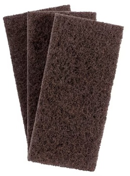 New 3M™ Doodlebug™ Utility Pad 8541. 4-5/8 X 10 in. Brown. 10/case.