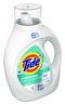 A Picture of product PGC-17251 Tide® Free & Gentle™ Odor Refresh Liquid Laundry Detergent. 55 oz. Unscented. 4 bottles/carton, 39 loads/bottle.