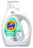 A Picture of product PGC-17251 Tide® Free & Gentle™ Odor Refresh Liquid Laundry Detergent. 55 oz. Unscented. 4 bottles/carton, 39 loads/bottle.