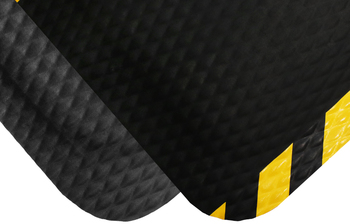 Hog Heaven® Mat 5/8 in. with Smooth Back. 4 X 20 ft. Black Border.