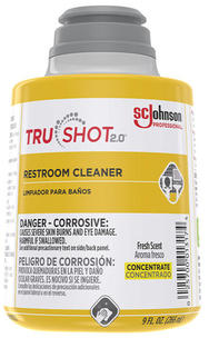 TruShot 2.0® Restroom Cleaner. 9 oz. 4/case.
