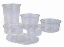 Tripak Soup/Deli Container Combo Pack. 32 oz. Clear. 240/case.