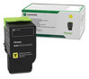 A Picture of product LEX-C2310Y0 Lexmark™ C2310Y0 Return Program Toner. 1,000 Page-Yield. Yellow.