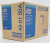 A Picture of product SCA-430150A Tork Paper Wiper Plus, 1/4 Fold, 13" x 12.5", White Color, 90 Wipes/Pack, 1-Ply, 12 Packs/Case.