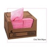 A Picture of product CHI-8311 Chix® Wet Wipes,  11 1/2 x 24, White/Pink, 200/Carton