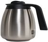 A Picture of product BUN-THERMORN BUNN® Thermal Carafe,  Stainless Steel/ Black and Orange (Decaf)
