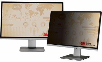 3M Privacy Filter for 20 in. Widescreen 16:9 Monitors. 17.45 X 9.83 in. Black.