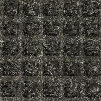 Waterhog™ Squares Classic Border Entrance-Scraper/Wiper-Indoor/Outdoor Mat with Cleated Back. 6 X 35 ft. Charcoal.