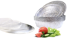 A Picture of product CRY-F9C200D CrystalWare Round Foil Combo Pans with Dome Lids. 9 in. 200 pans/200 dome lids.