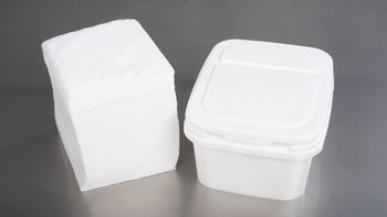 Contec Professional Premira® Microfiber Sealed Edge Hand Pads. 10 X 10 in. 25/bag, 20 bags/case.