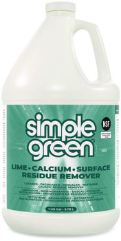 Simple Green® Lime Calcium Surface Residue Remover. 1 gal. 6 bottles/carton.