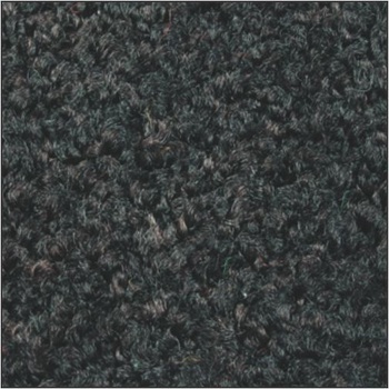 ColorStar® Indoor/Wiper Floor Mat. 3 X 8 ft. Charcoal.
