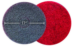 EZ CARE Heavy Duty Scrubbing Pad 17"  5/Case