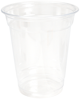 Empress PET Tall Cold Cups. 12 oz. Clear. 50 cups/sleeve, 20 sleeves/case.