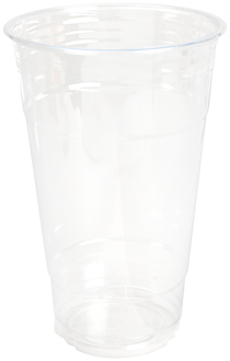 Empress PET Cold Cups. 24 oz. Clear. 600 cups/case.