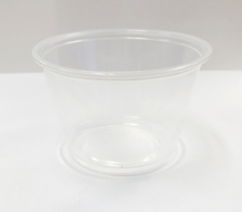 CrystalWare Polypropylene Portion Cups. 4 oz. Clear. 100 cups/bag, 25 bags/case.