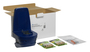 A Picture of product GPC-54010 GEORGIA-PACIFIC AUTOMATIC TOUCHLESS INDUSTRIAL HAND CLEANER DISPENSER, BLUE, 1 DISPENSER 1 DISPENSER, (LxWxH) 6.16" x 5.02" x 9.95"