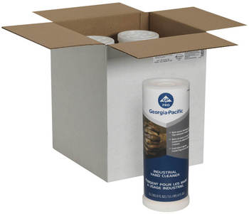 GEORGIA-PACIFIC MEDIUM-DUTY PASTE INDUSTRIAL HAND CLEANER DISPENSER REFILLS, LEMON, 4 BOTTLES PER CASE 4 BOTTLE(S) @ 3000 mL, 12000 mL, 3000 mL