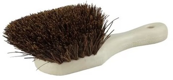 Weiler Short Handle Palmyra Utility Scrub Brush. 8 in. 12/pack.