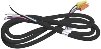 Satco Products Linear System Power Cord. 6 ft. Black.