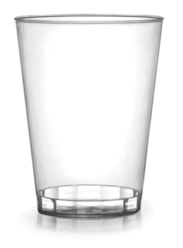 Savvi Serve Tumbler.  14 oz.  Clear Color.  20 Cups/Bag.