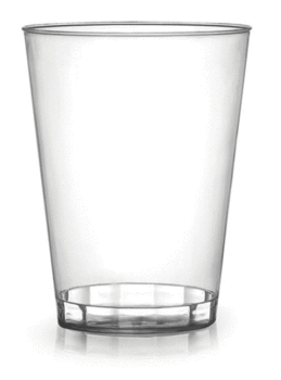 Savvi Serve Tumbler.  10 oz.  Clear Color.  20 Cups/Bag.