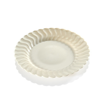Flairware Dinnerware.  6.5" Dessert Plate.  Black Color, 180/Case
