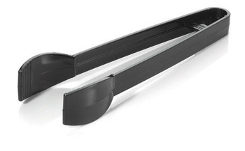 Platter Pleasers Serving Utensils.  7" Tongs.  Black Color.