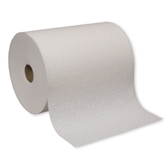 goRag® Premium All Purpose Higher Capacity DRC Touchless Roll Wipers.  White Color.  10" x 330 Feet/Roll.