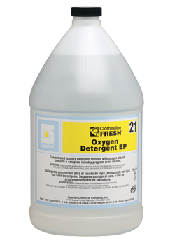 Clothesline Fresh™ #21 Oxygen Detergent EP.  1 Gallon, 4 Gallons/Case.