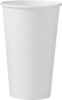 A Picture of product 100-253 Single Sided Poly Paper Hot Cup.  16 oz.  White Color.  Use CL316, LB316, TLB316, TLP316, TPLUS, TPLUSB Lids.  50 Cups/Sleeve.