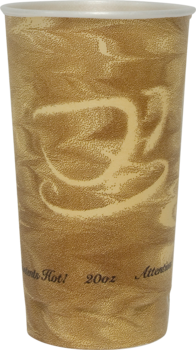 Trophy Cup. 20 oz. Mystique Design. 750 Cups/Case.