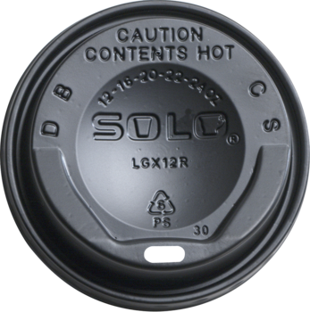 Gourmet Dome Lid. Black Color. 125 Lids/Sleeve.