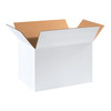 A Picture of product 967-317 Corrugated Boxes.  18" x 12" x 12".  White Color, 25/Bundle