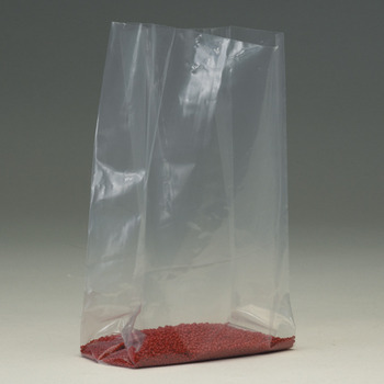 Gusseted Poly Bags.  15" x 9" x 32".  2.00 Mil.  Clear Color.