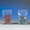 A Picture of product 971-772 Reclosable Poly Bags.  14" x 24".  4.00 Mil.  Clear Color.  Single Track Zipper.  Meets FDA Requirements for Food.