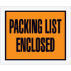 A Picture of product 969-287 Packing List Envelope.  4-1/2" x 5-1/2".  Orange Color.
