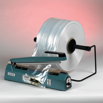 Poly Tubing.  5" x 2,150 Feet.  2.00 Mil.  Use with Heat Seal machines for custom bags.
