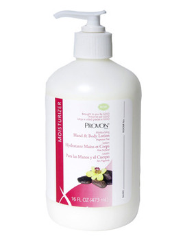 PROVON® Moisturizing Hand & Body Lotion in Pump Bottles. 16 fl oz. 12 Bottles/Case.