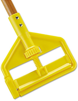 Rubbermaid® Commercial Invader® Side-Gate Wet-Mop Handle, 1 dia x 60, Natural Wood Handle