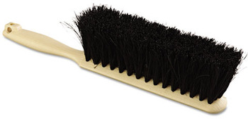 Boardwalk® Counter Brush, Tampico Fill, 8" Long, Tan Handle